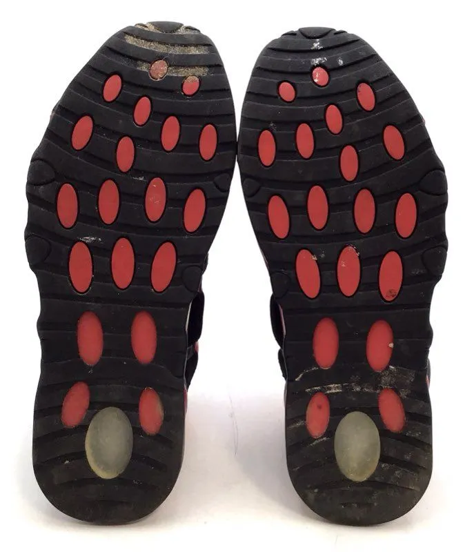 Nike Men's Air Max Uptempo 95 CK0892-600 Black Red Athletic Shoes - Size 9