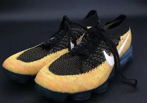 Nike Men's Air VaporMax 849558-005 Yellow Black Athletic Shoes - Size 9.5
