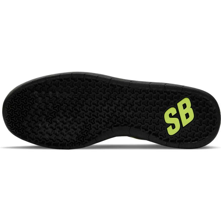 Nike SB Nyjah Free 2 Skateboard Shoe - Black/Cyber-Black-Black