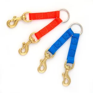 Nite Lite Two Dog Nylon Coupler