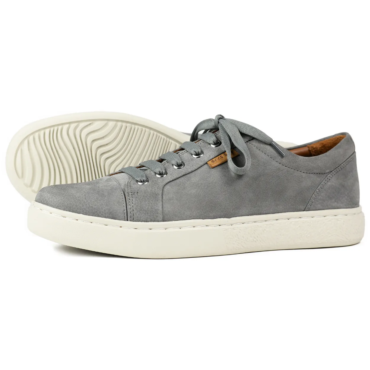 Orca Bay Kensington Men's Leather Trainer Grey