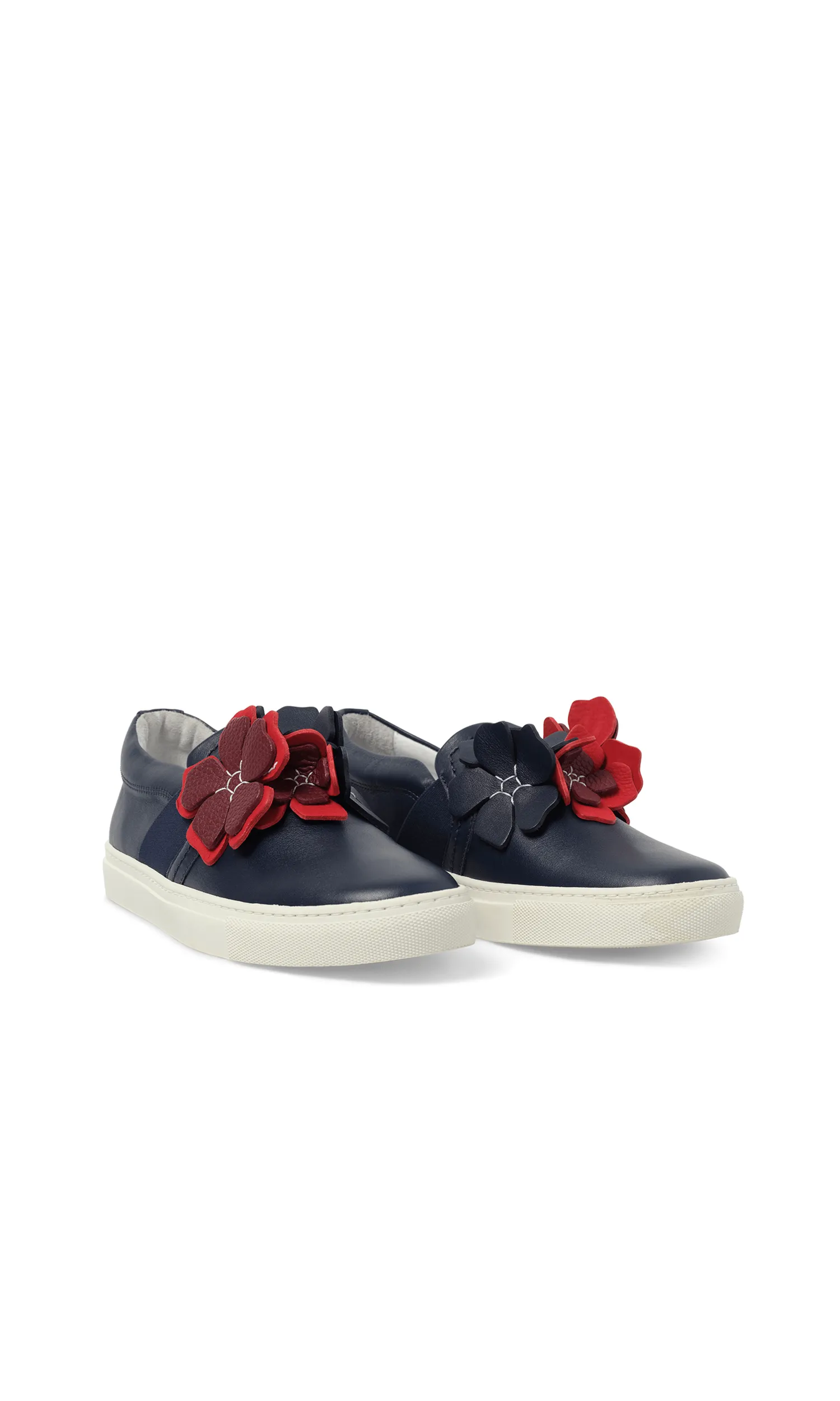 Pull On Sneaker in Blue