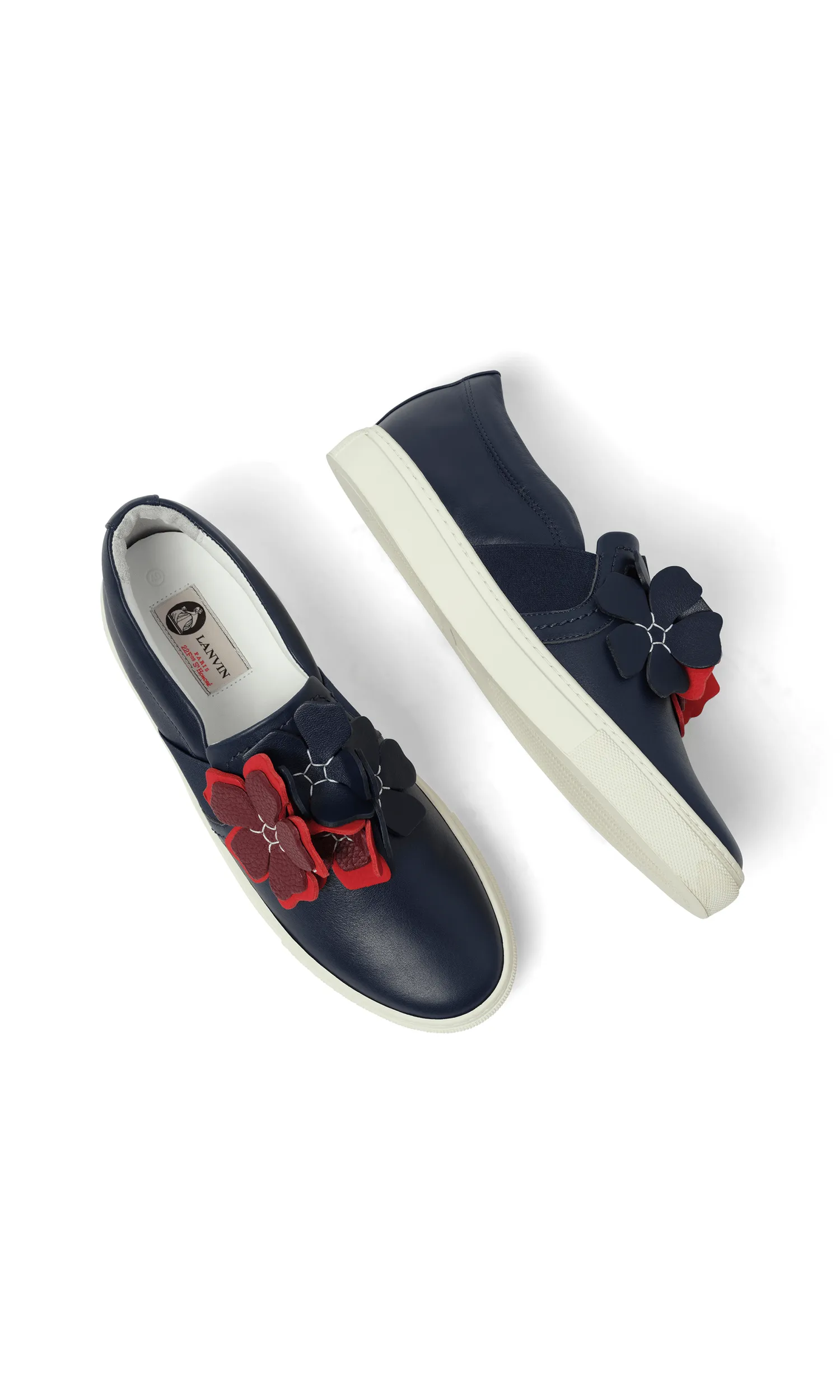 Pull On Sneaker in Blue