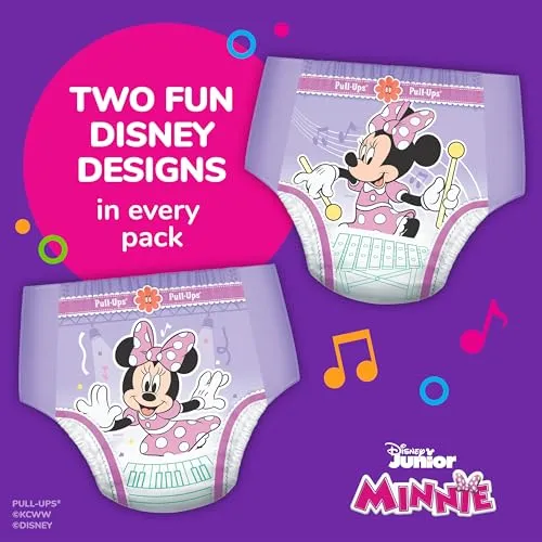 Pull-Ups Girls' Training Pants, Size 5T-6T, 60 Count