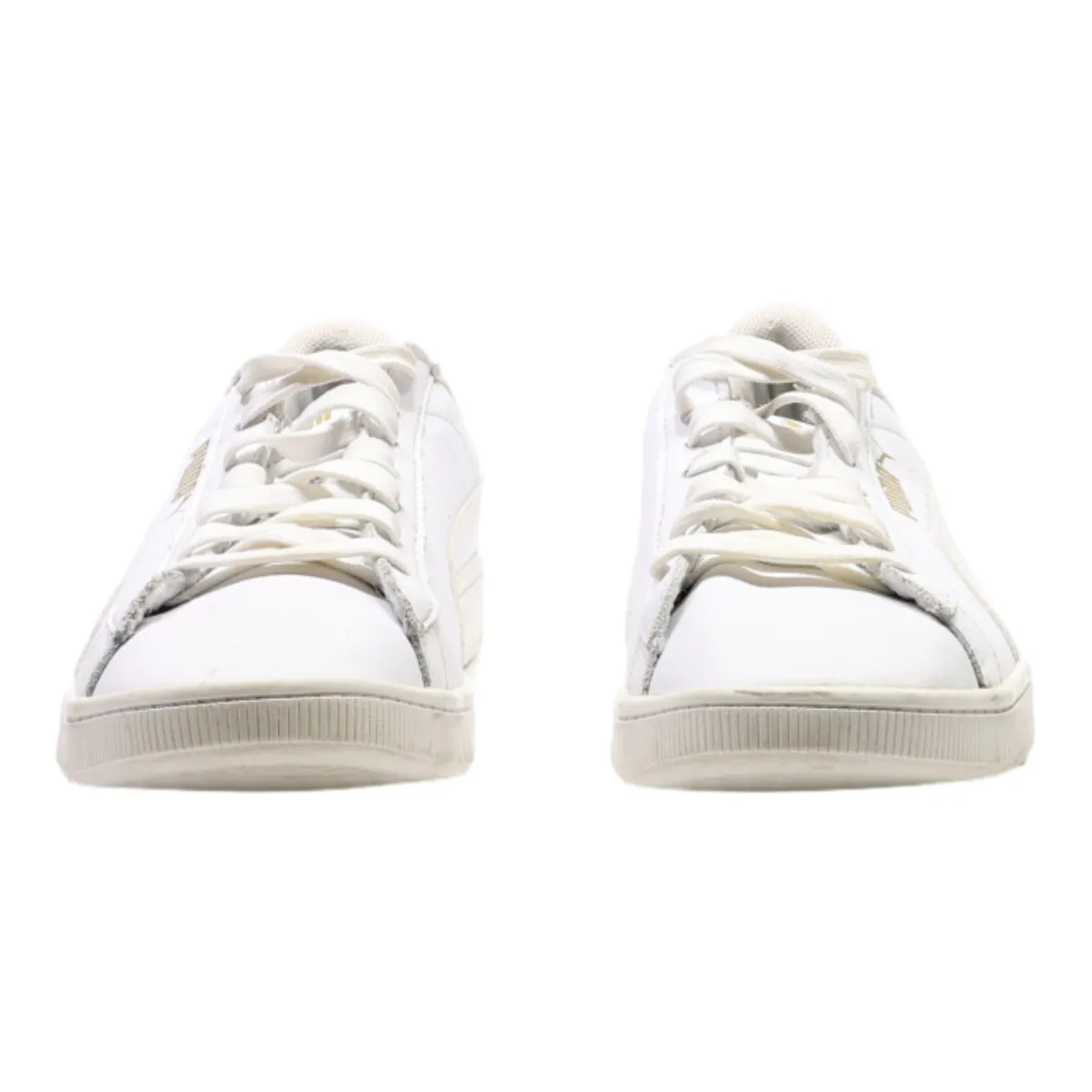 PUMA Vikky Sneaker Trainers White Leather Womens UK 6