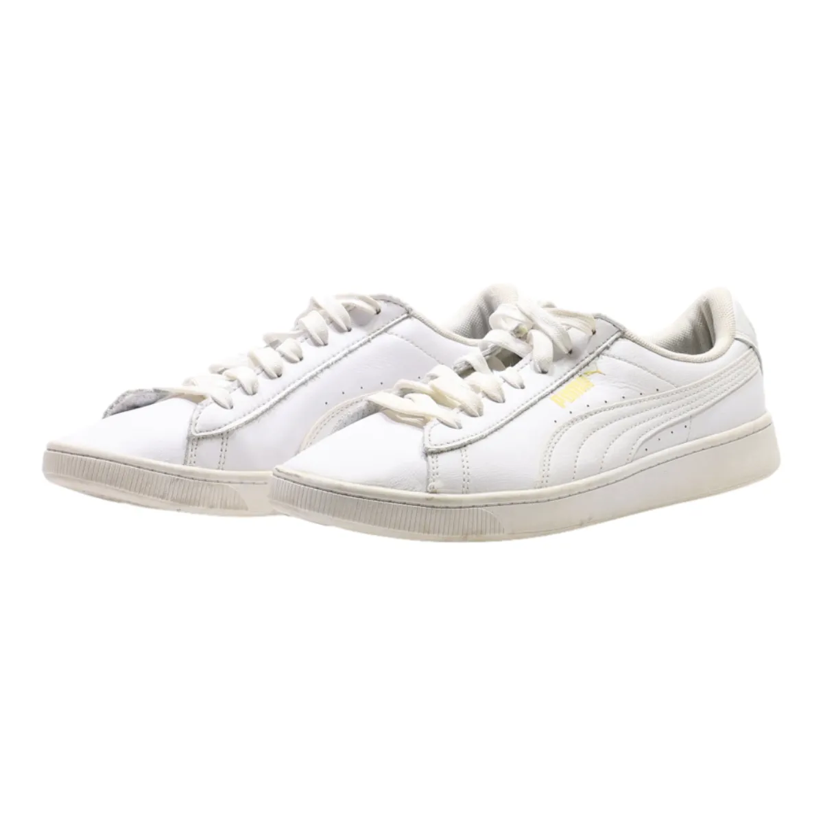 PUMA Vikky Sneaker Trainers White Leather Womens UK 6