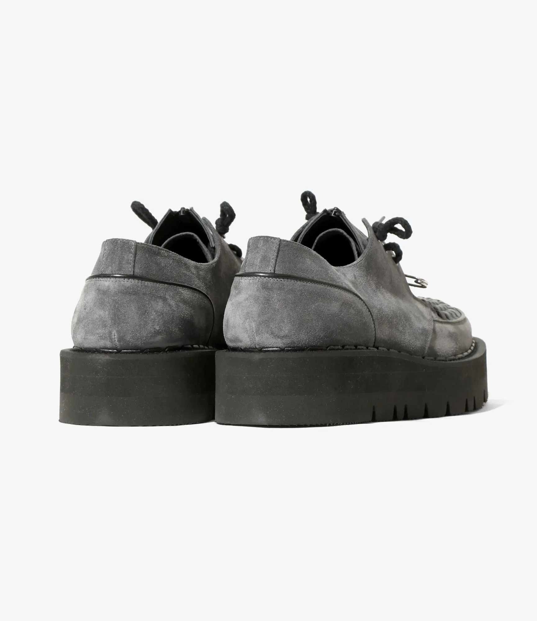 QR Gibson – Charcoal Suede