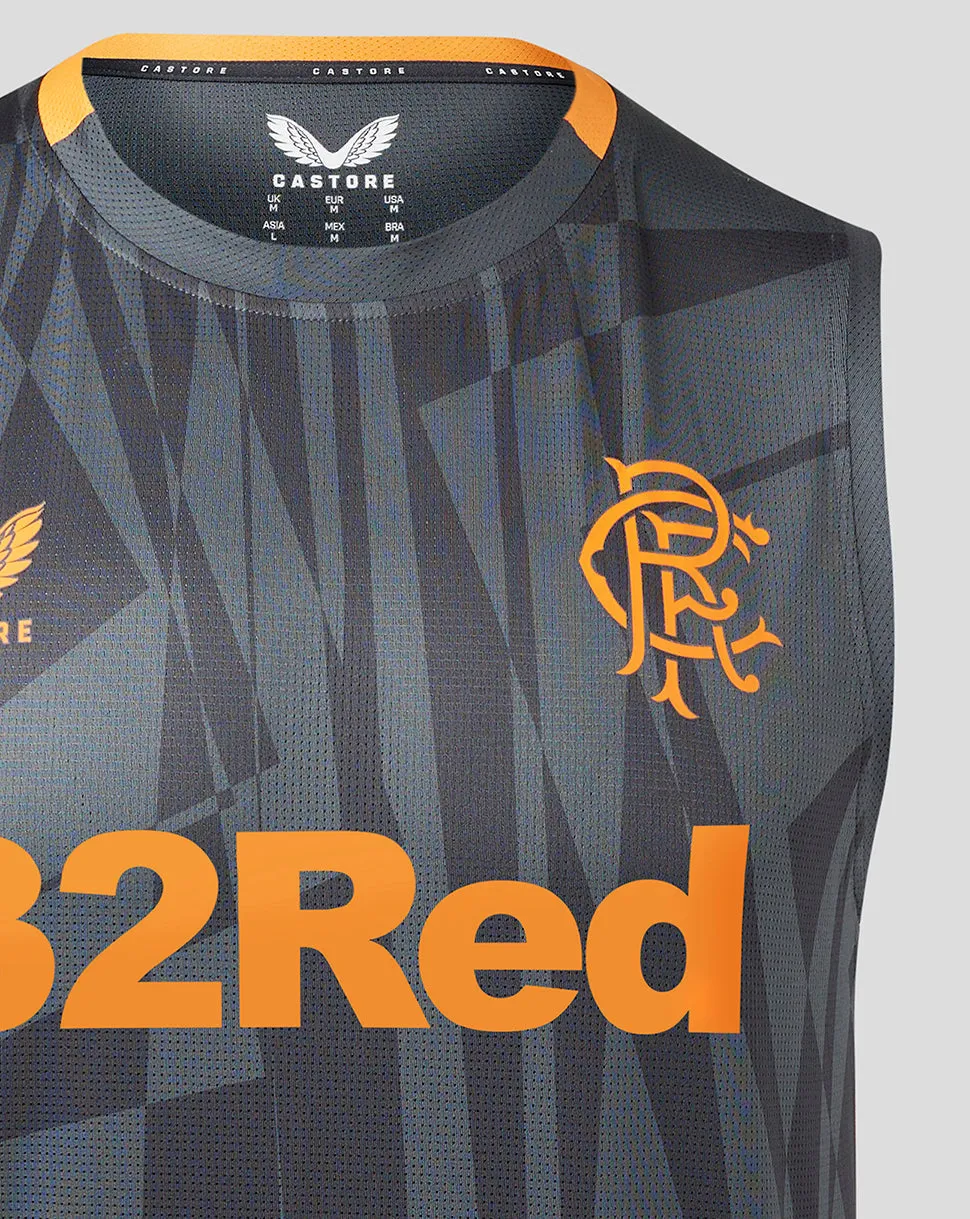 Rangers Men's 23/24 Training Vest - Grey/Orange
