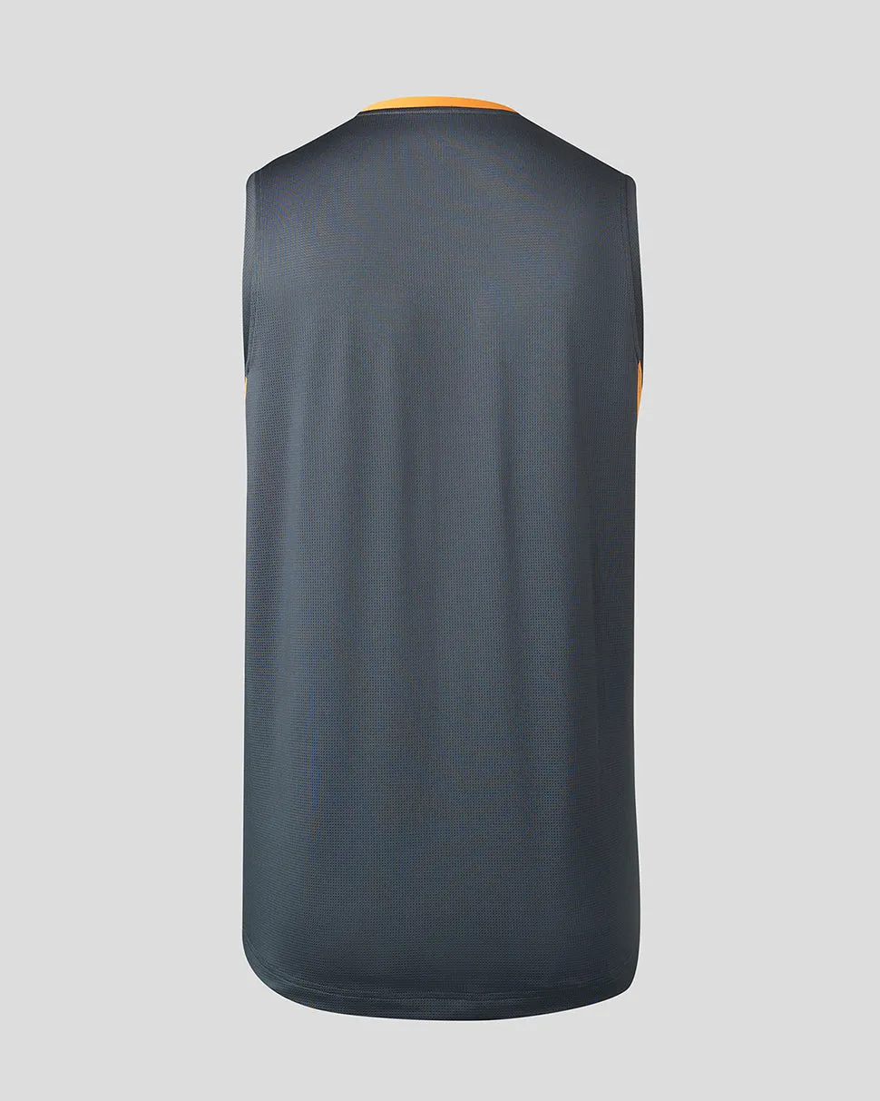 Rangers Men's 23/24 Training Vest - Grey/Orange
