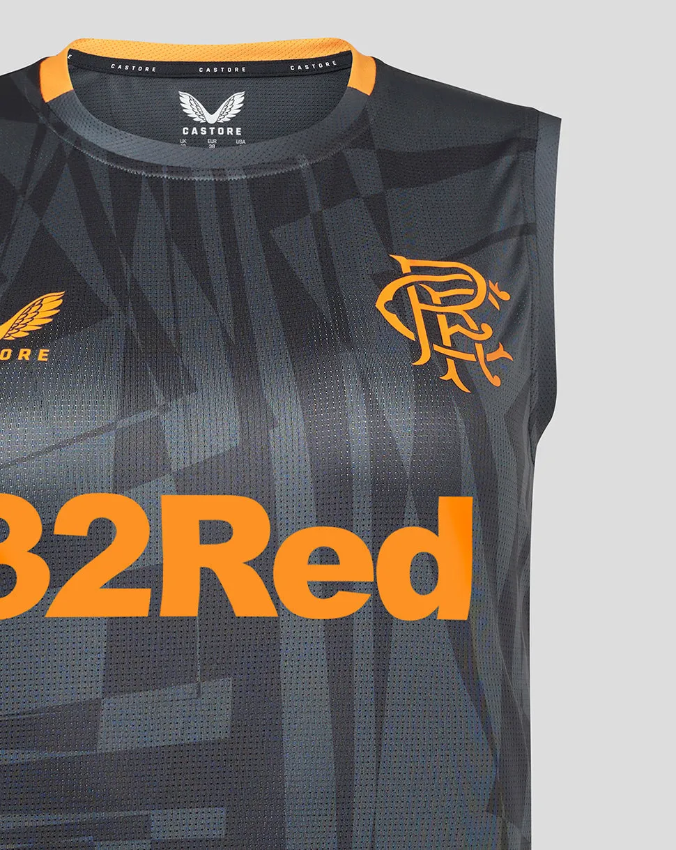 Rangers Women's 23/24 Training Vest - Grey/Orange