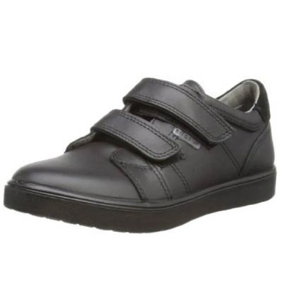 Ricosta Burt Black Velcro School Shoes
