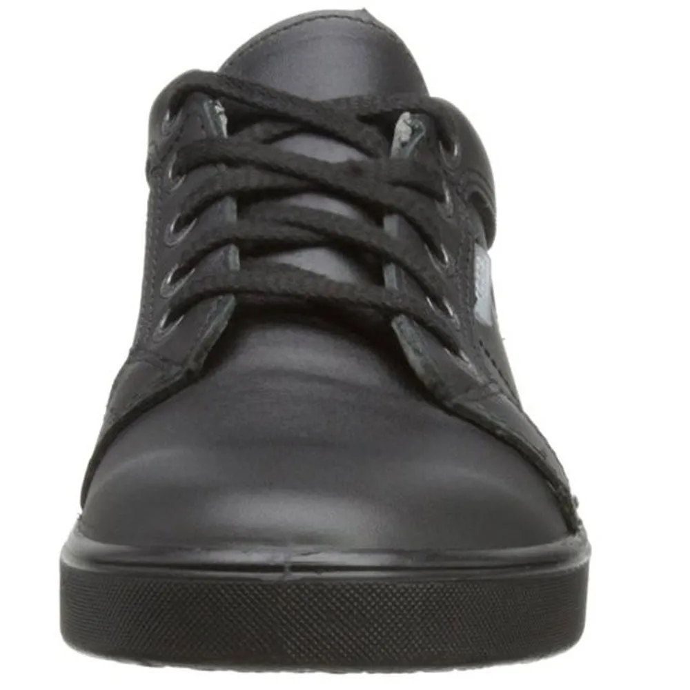 Ricosta Ray Black Lace School Shoes