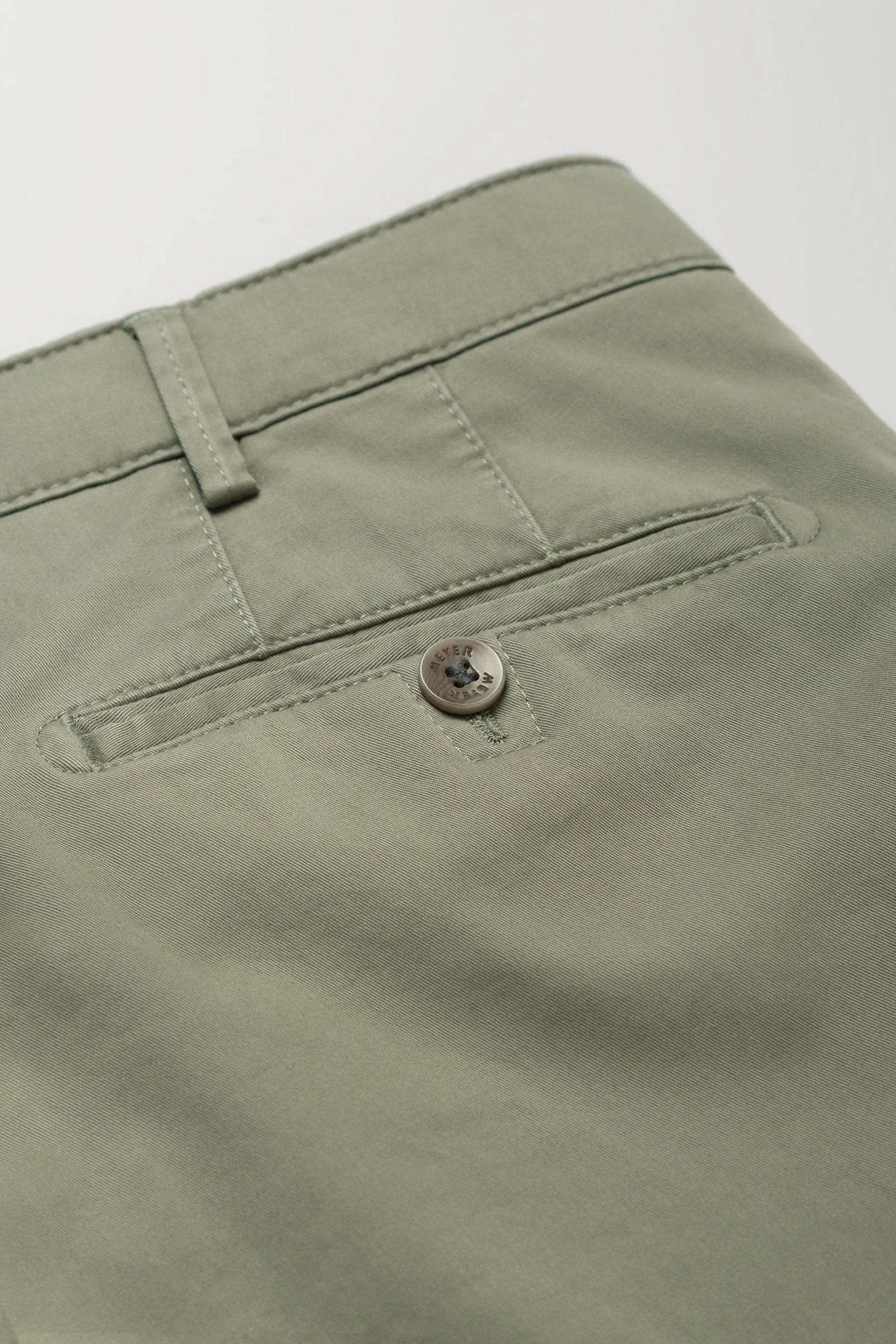 Roma Super Soft Lightweight Cotton Chinos - Olive