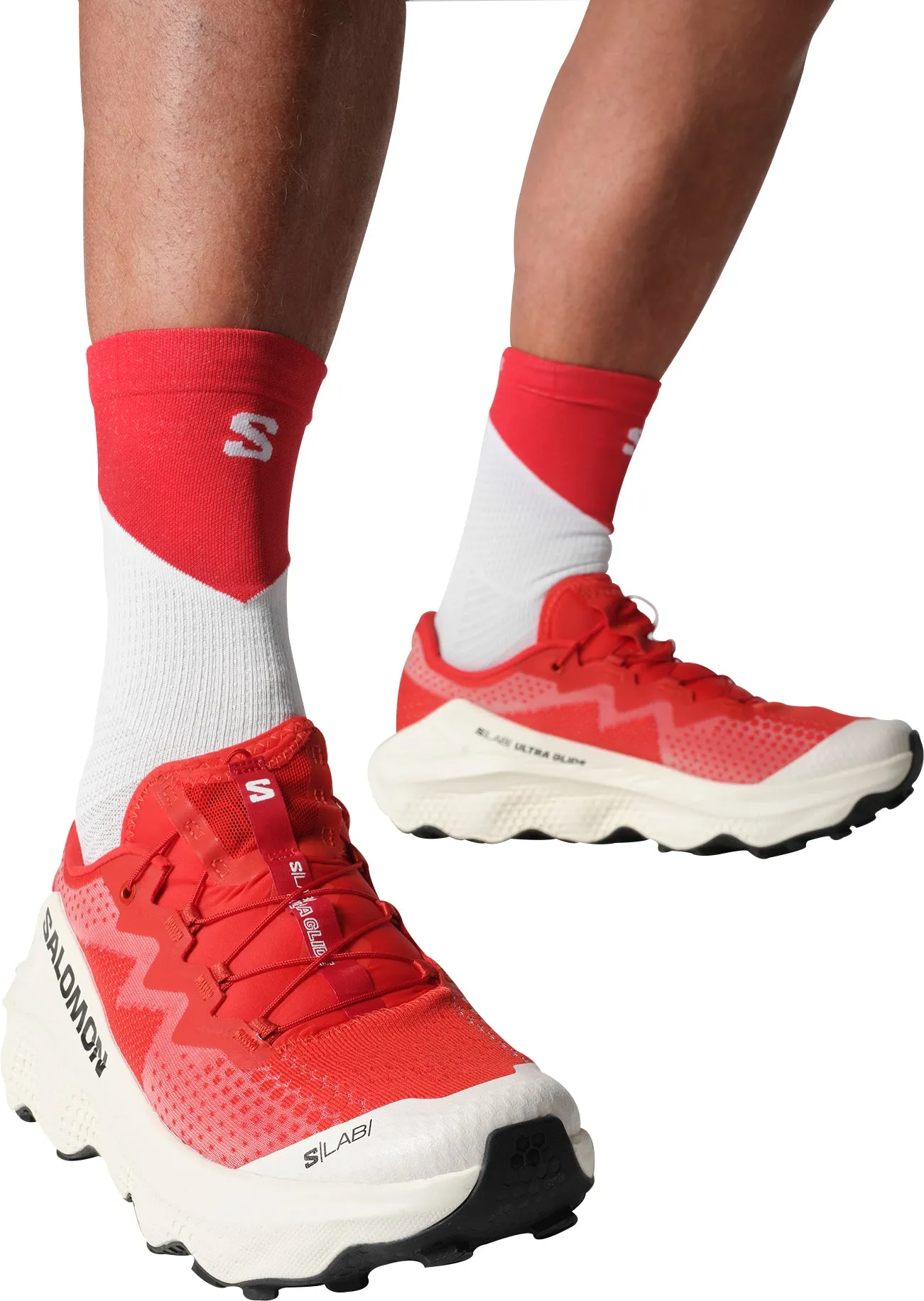 Salomon S/Lab Ultra Glide Trail Running Shoes - Red