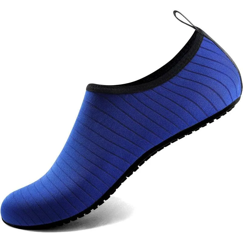 Sleek Aqua Beach Shoes