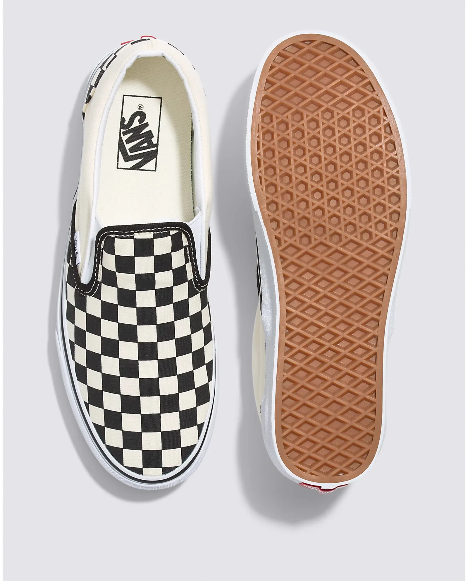 Slip-On Blk/Wht Checkered