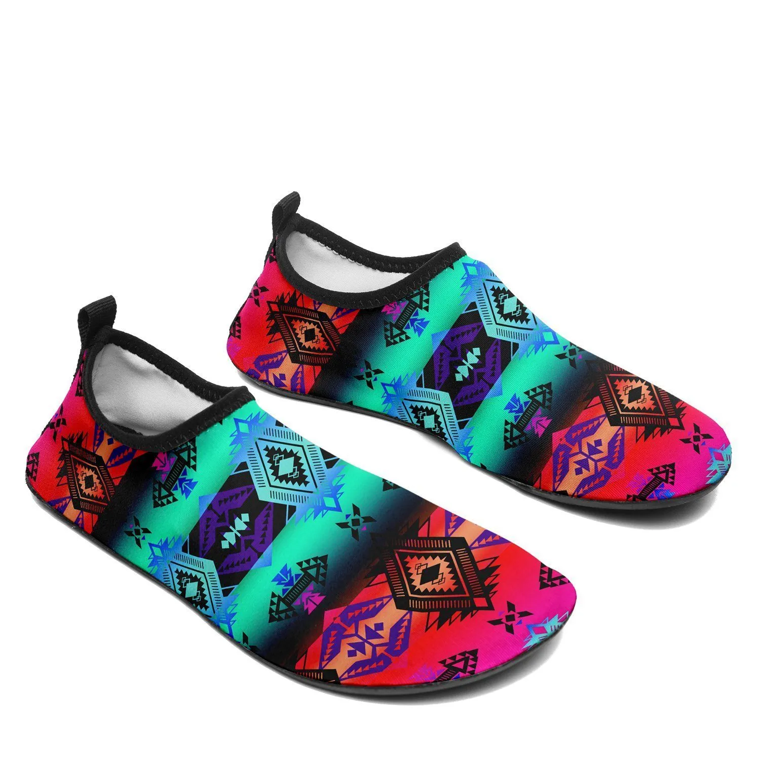 Sovereign Nation Sunrise Sockamoccs Kid's Sockamoccs Slip On Shoes