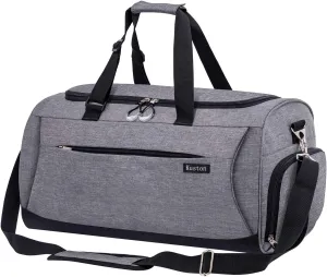 Sports Gym Bag with Shoes Compartment for Men and Women