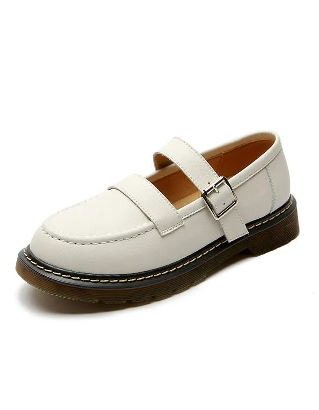 Spring Handmade Vintage Mary Jane Shoes 34-41