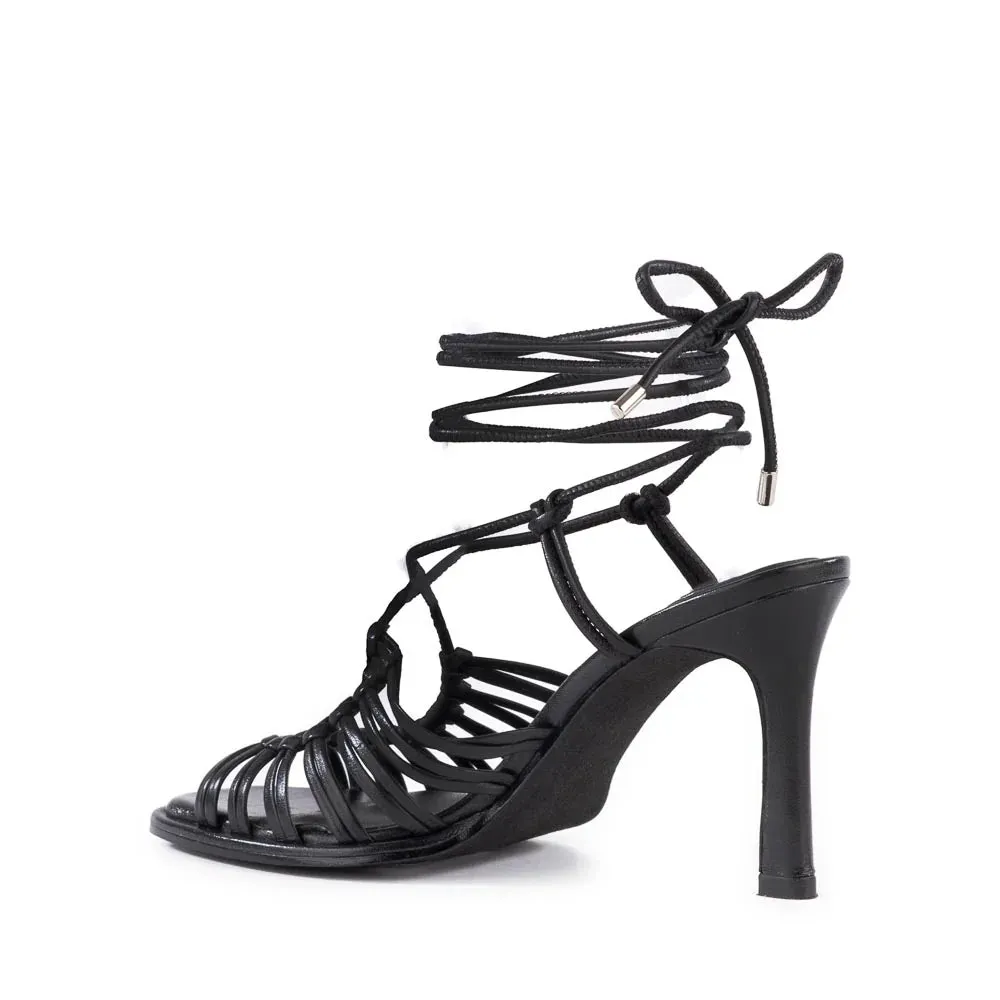Strappy Sandal - Black