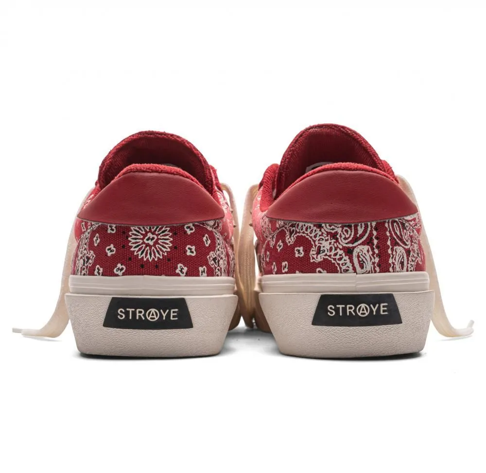 Straye Footwear Logan - Red Bandanas