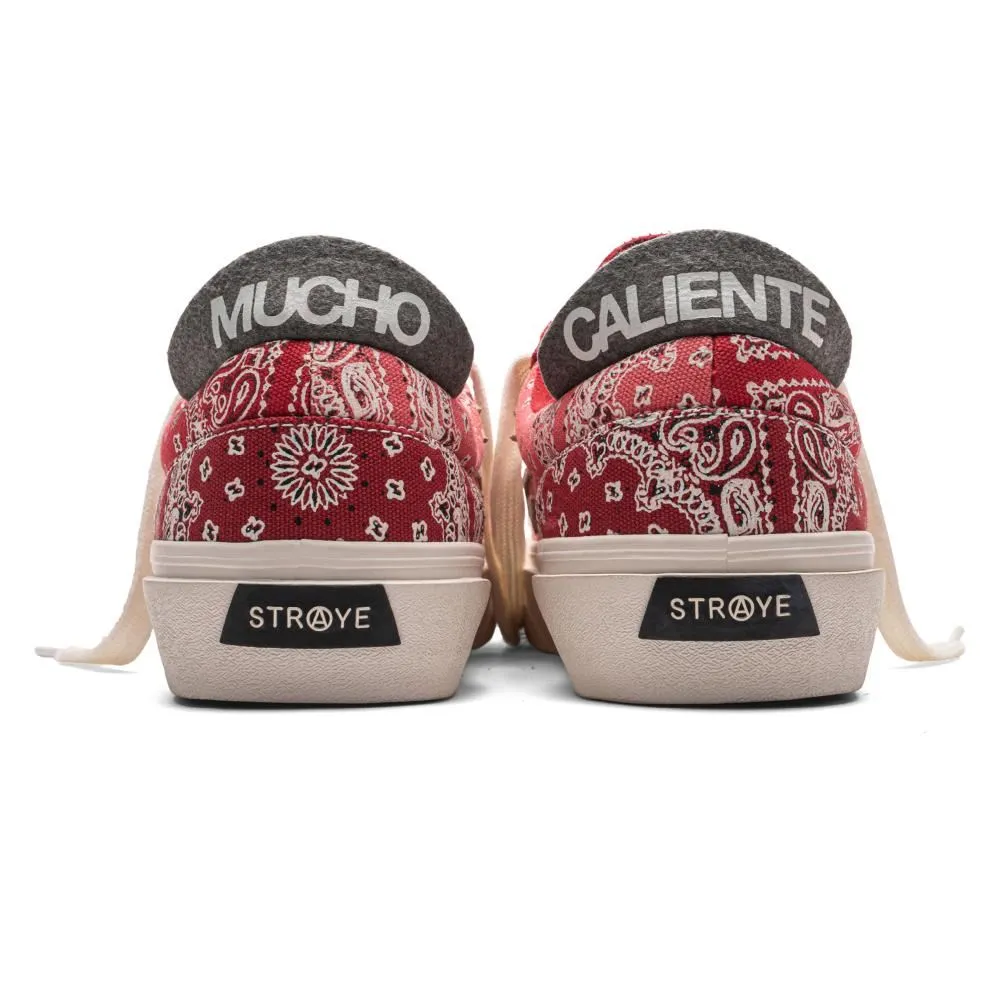 Straye Footwear Logan - Red Bandanas