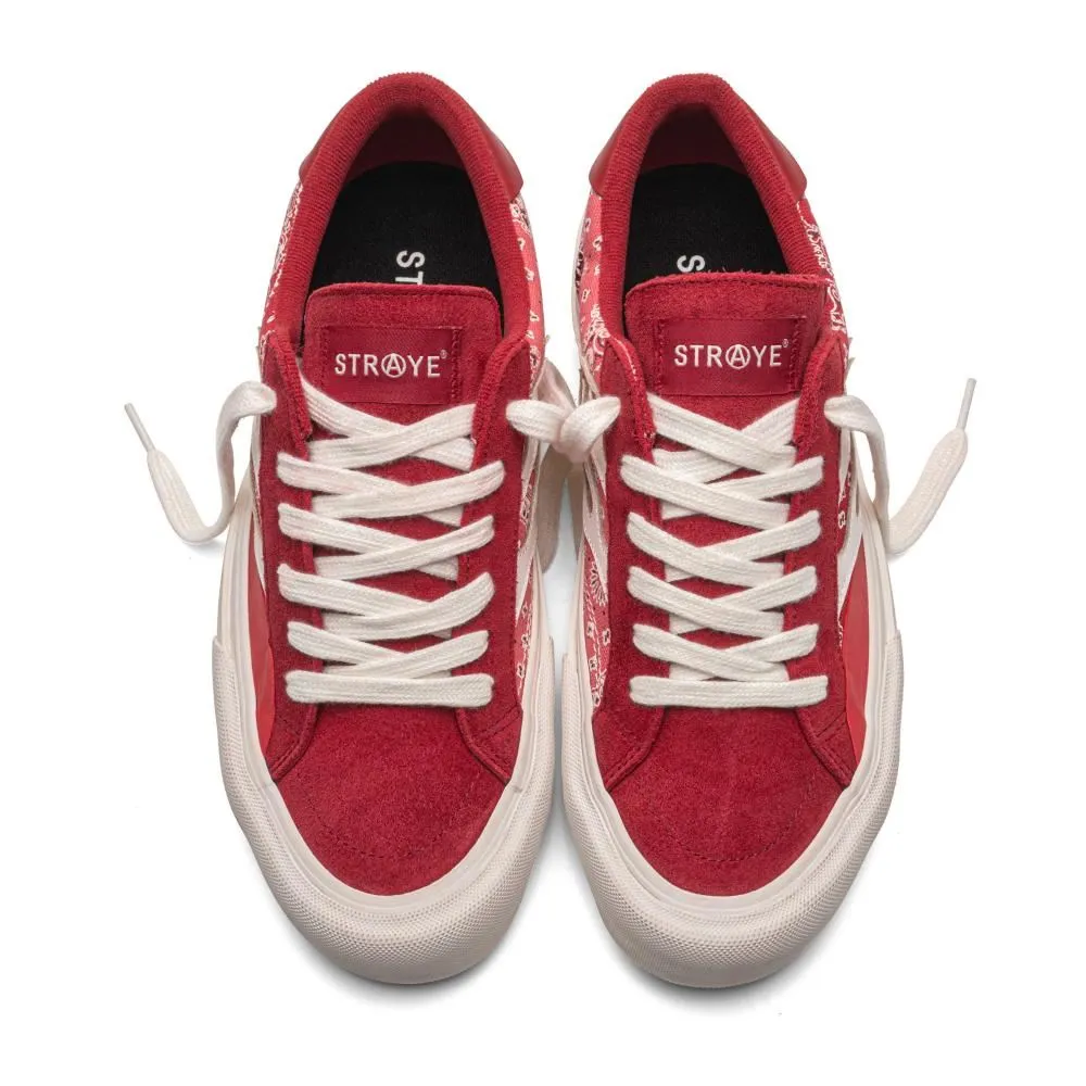 Straye Footwear Logan - Red Bandanas