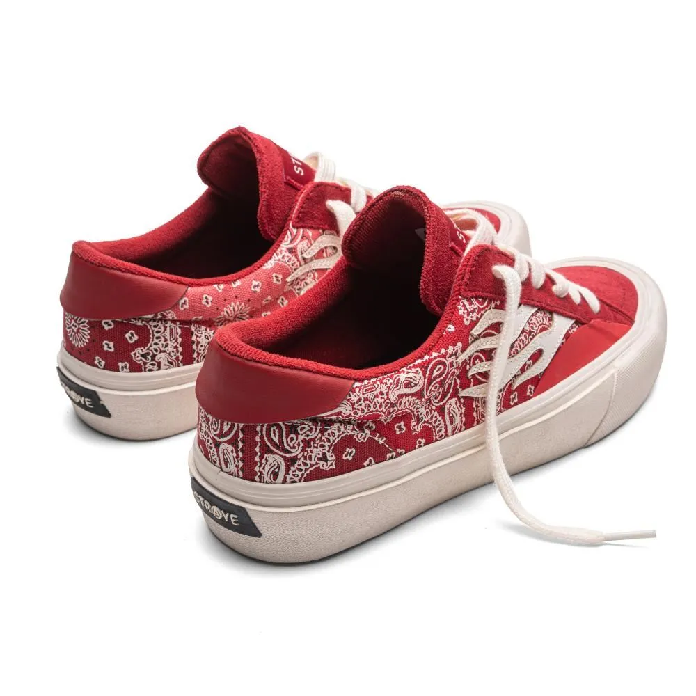 Straye Footwear Logan - Red Bandanas