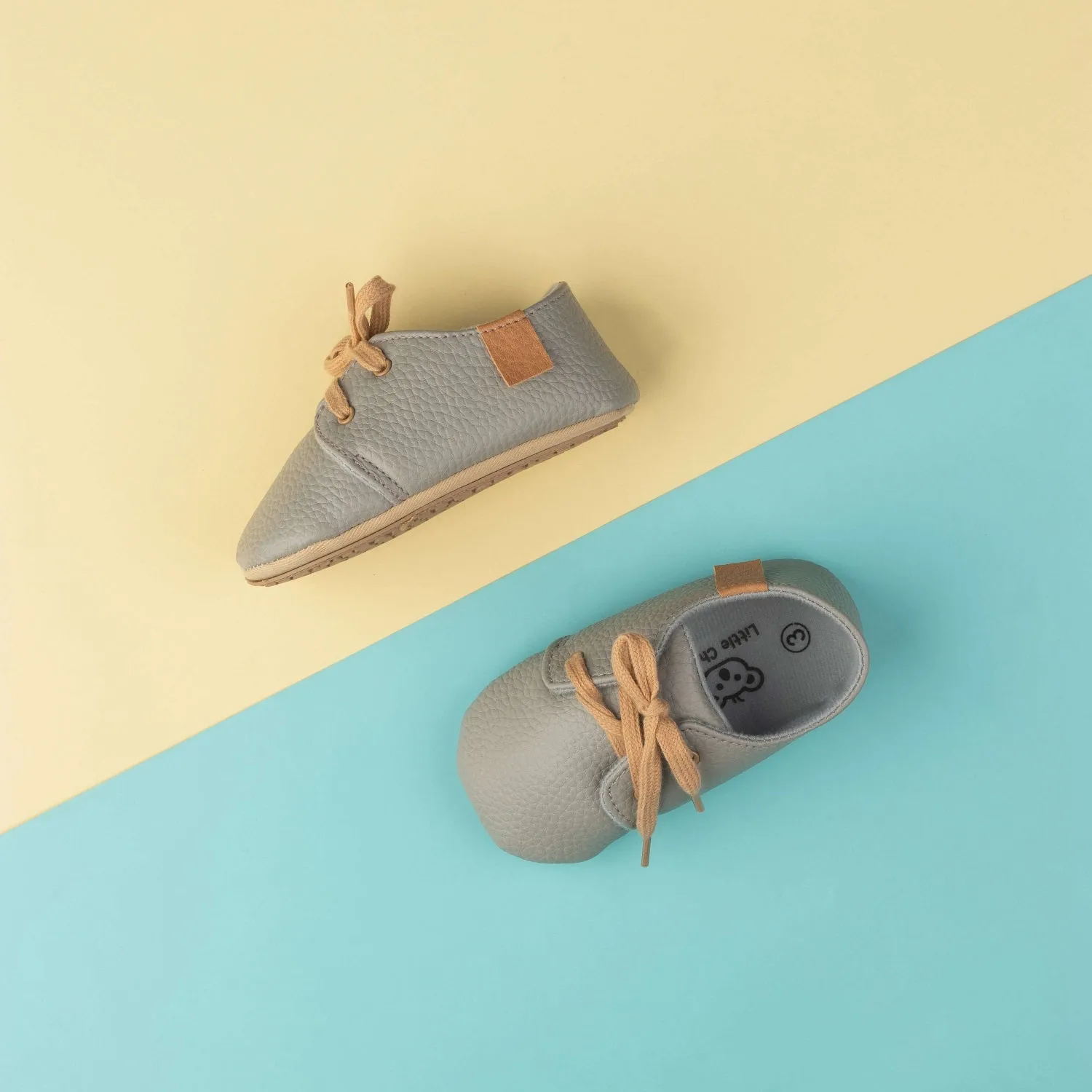 Taylor Soft Sole Shoes - Grey