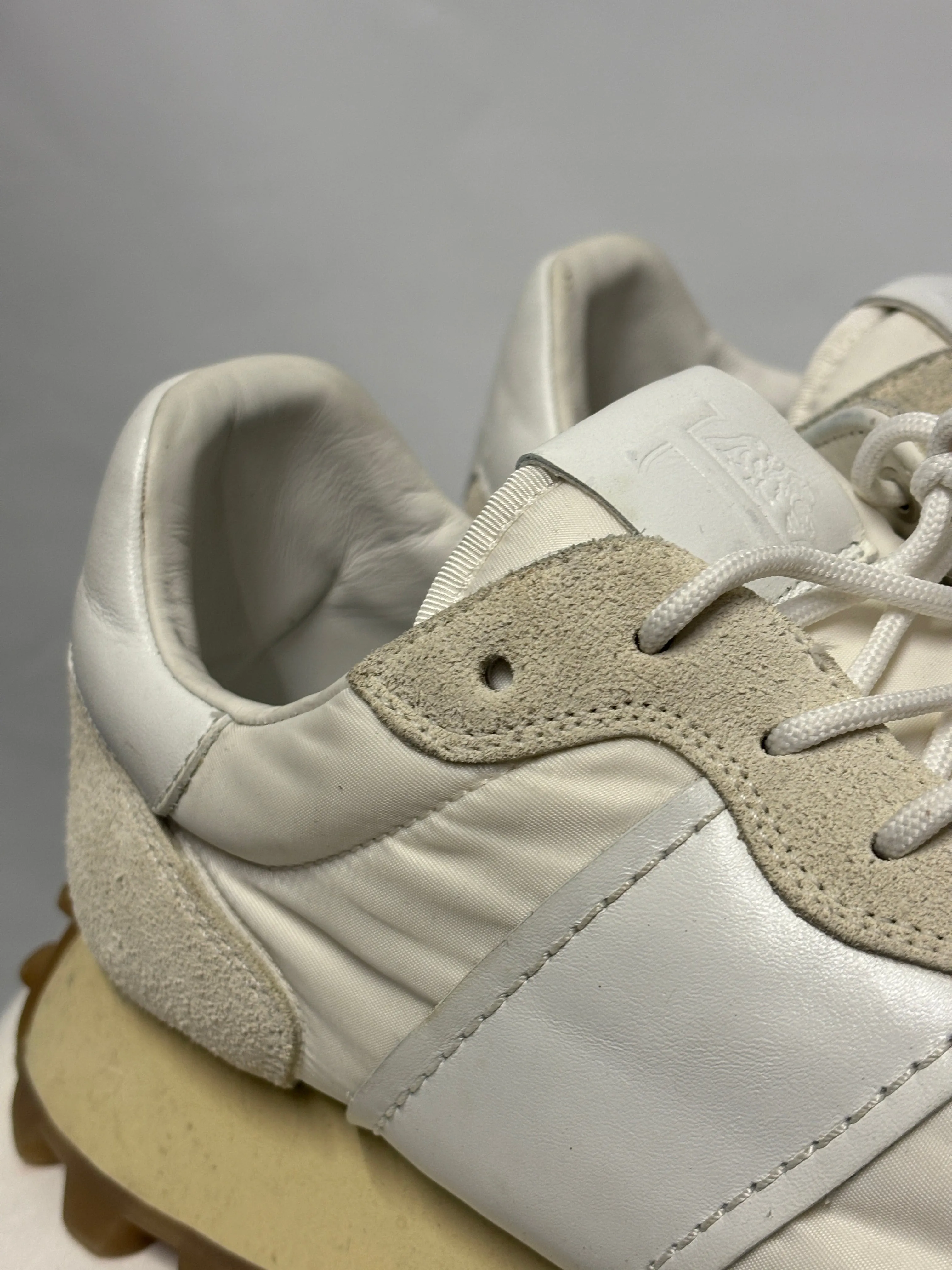 Tod's White T1 Patchwork Detail Sneakers 11