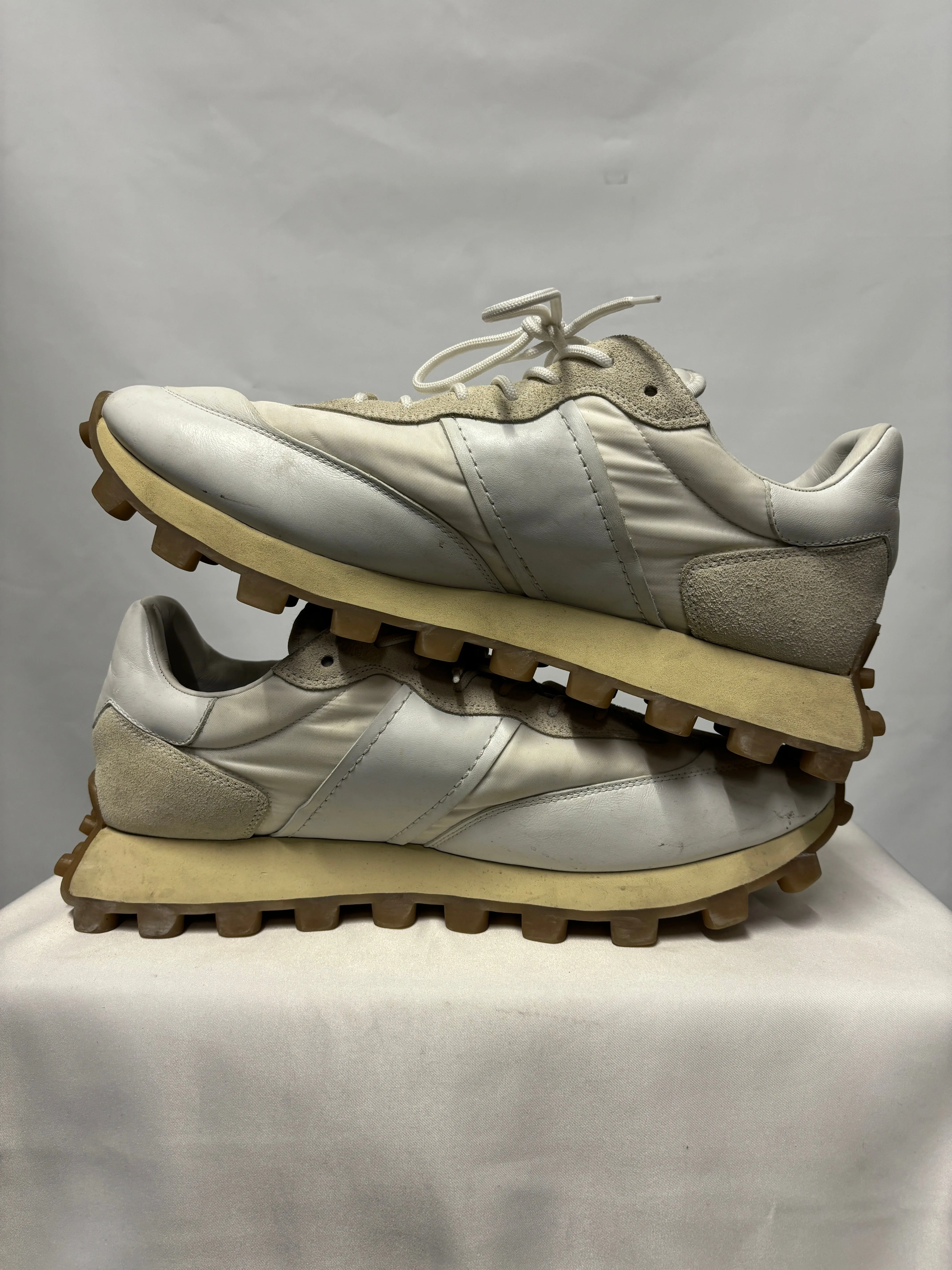 Tod's White T1 Patchwork Detail Sneakers 11