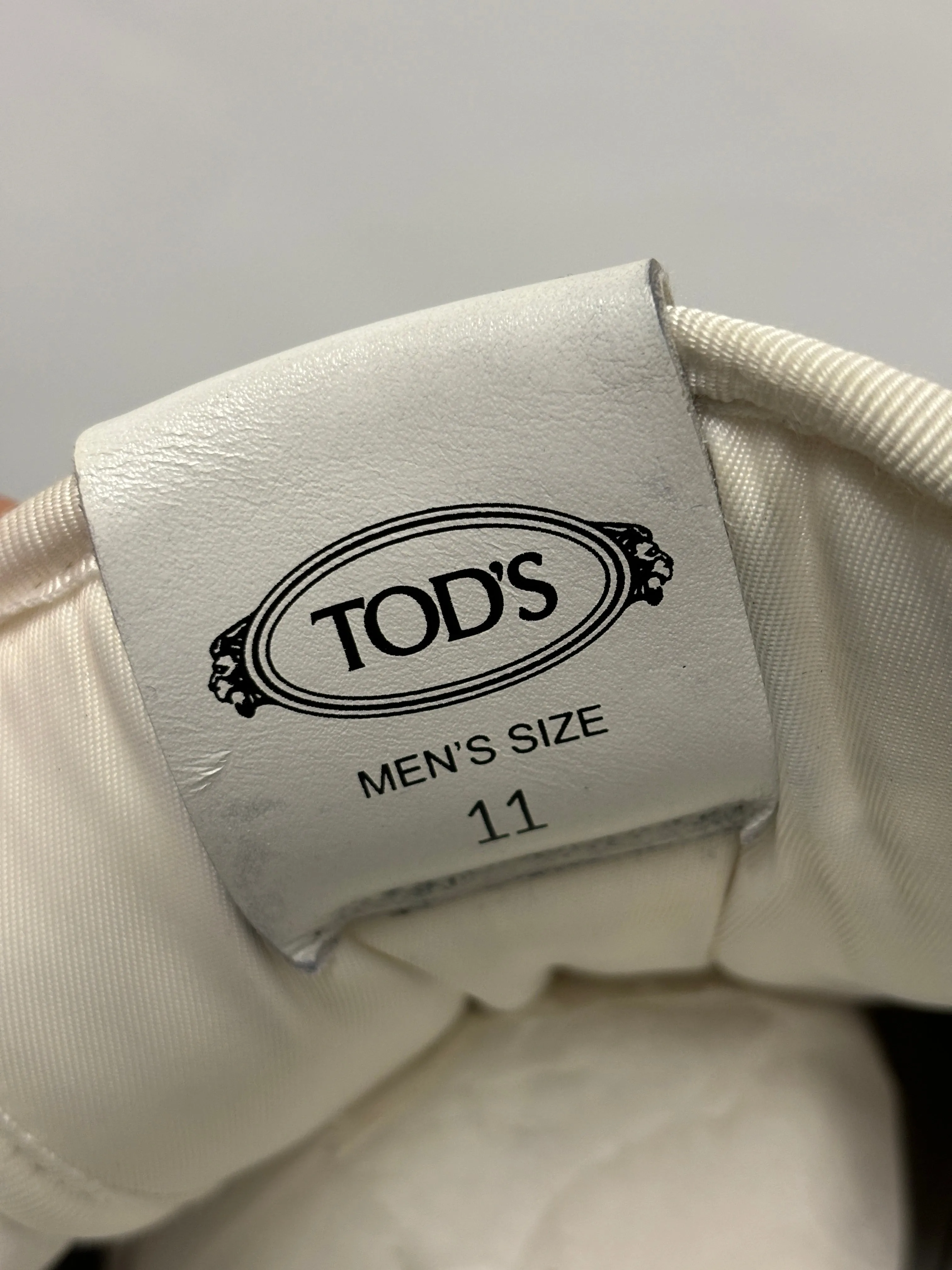 Tod's White T1 Patchwork Detail Sneakers 11