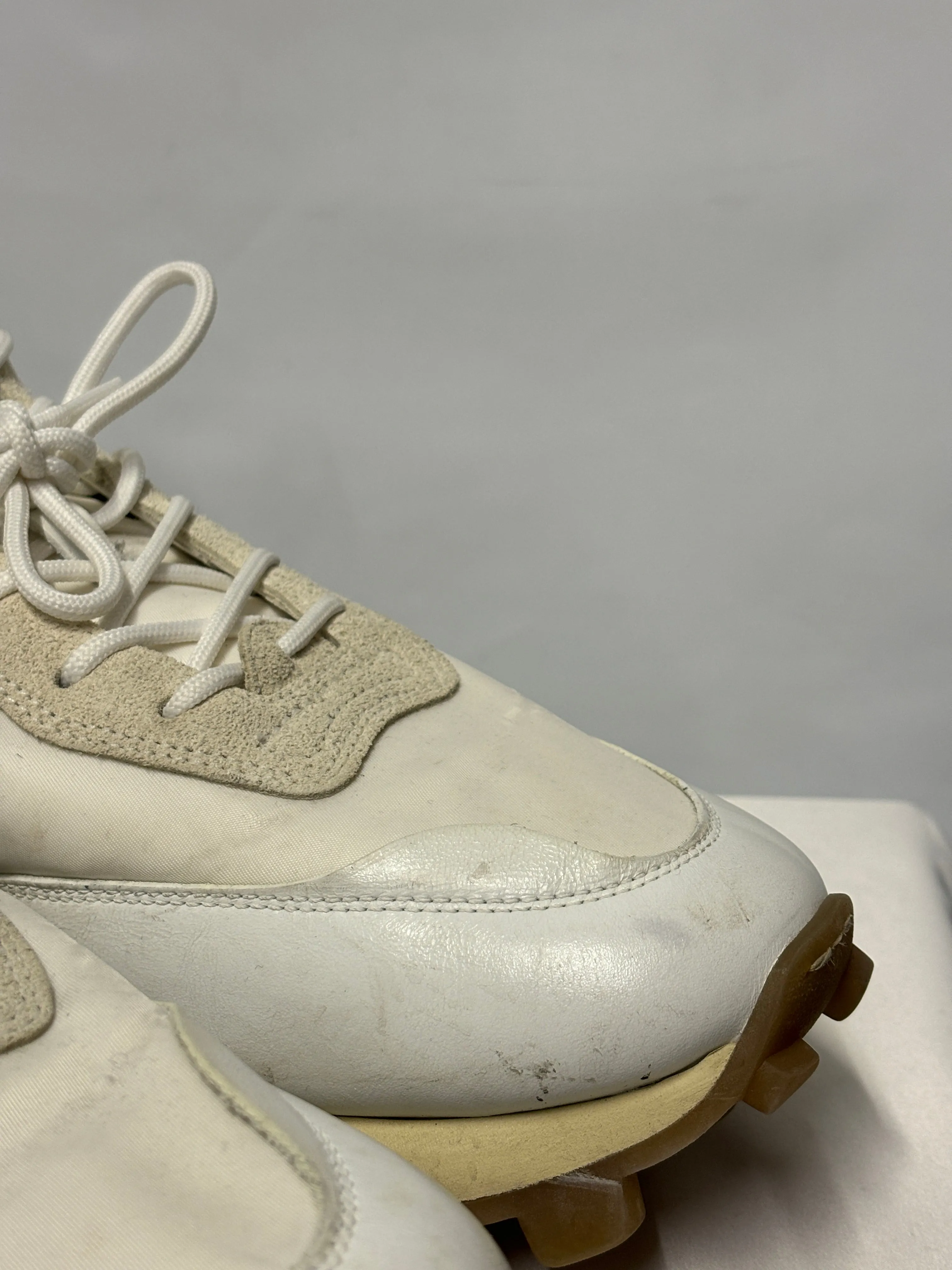 Tod's White T1 Patchwork Detail Sneakers 11
