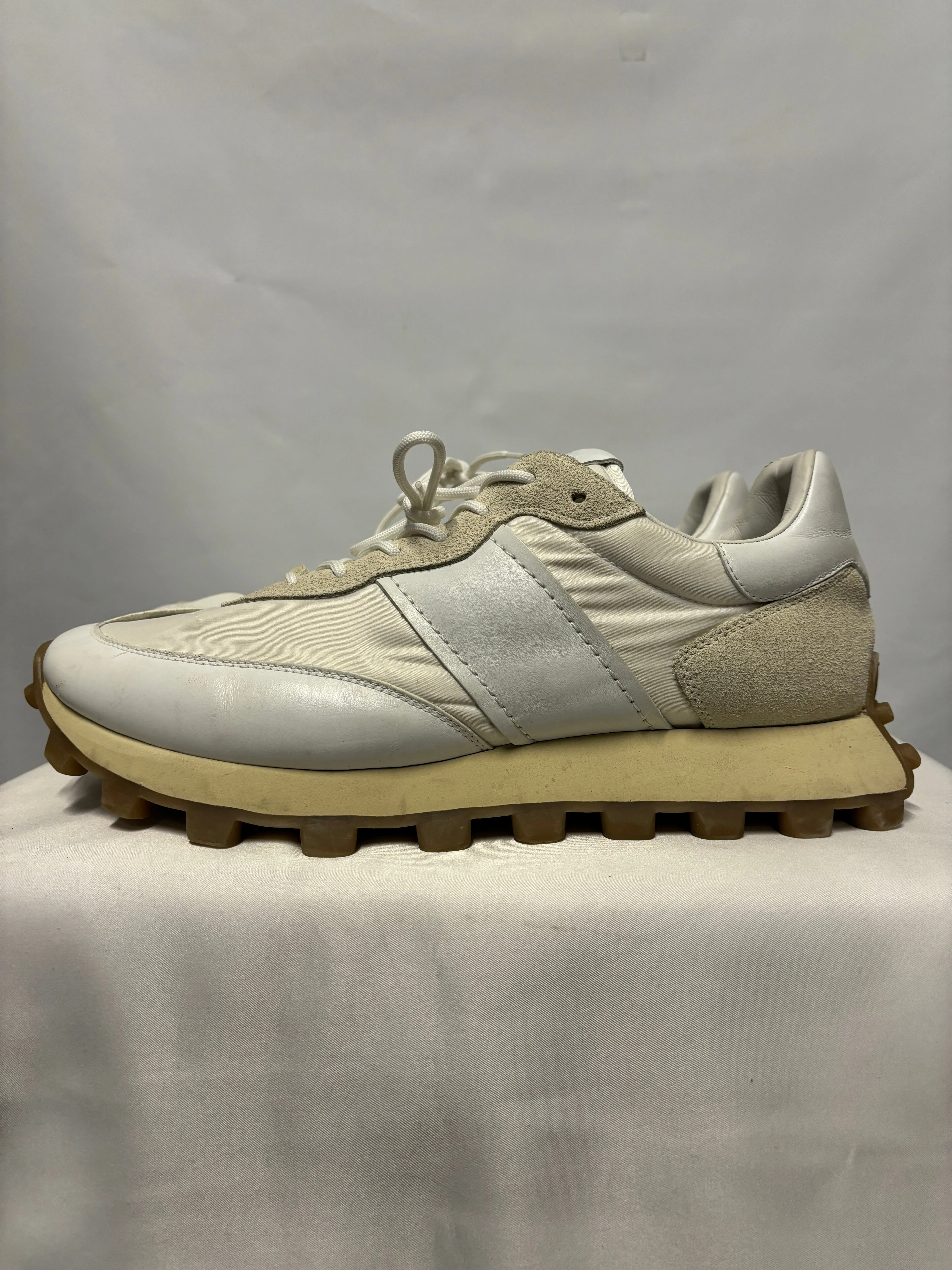 Tod's White T1 Patchwork Detail Sneakers 11