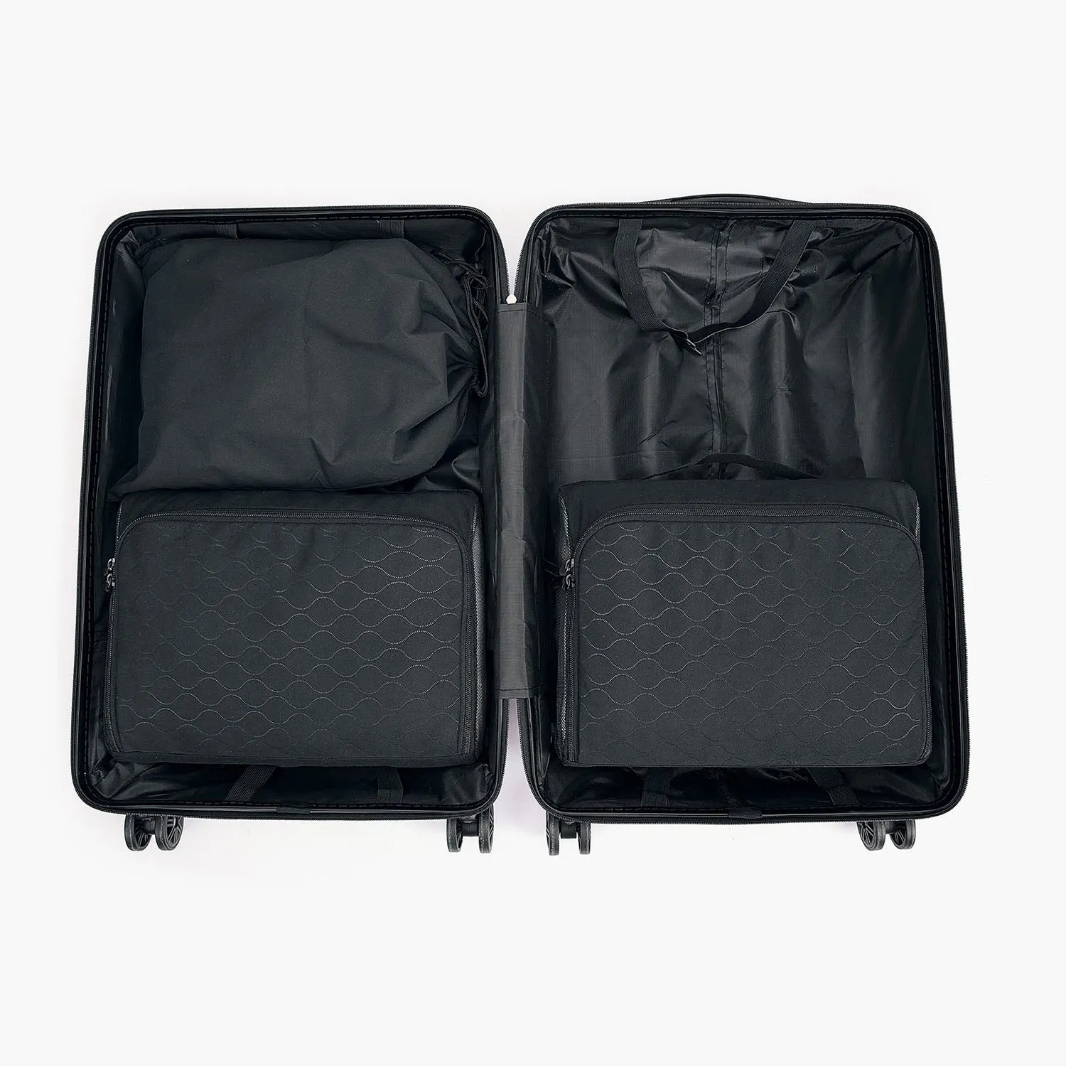 Travelinjoy 6PCS Packing Cubes with 1 Shoe Bag