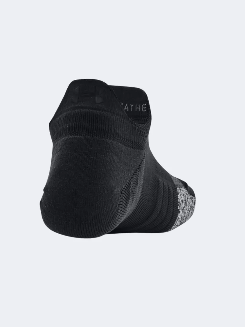Under Armour Breathe 2-Pack Unisex Training Sock Black