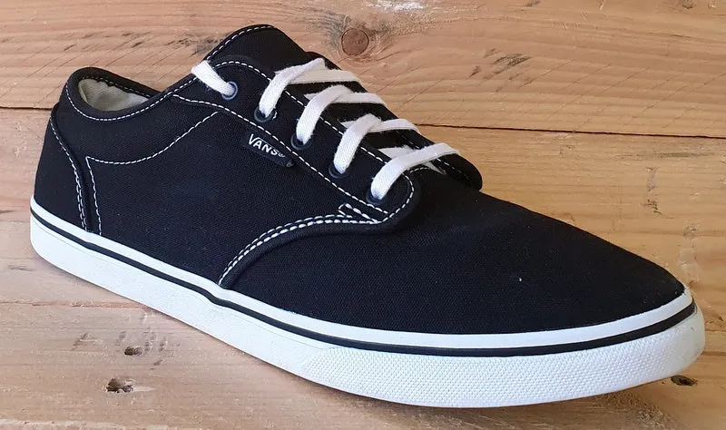 Vans Off The Wall Low Canvas Trainers UK7/US9.5/EU40.5 TC9R Black/White