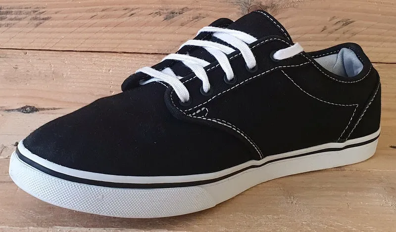 Vans Off The Wall Low Canvas Trainers UK7/US9.5/EU40.5 TC9R Black/White