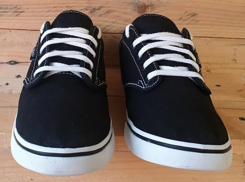 Vans Off The Wall Low Canvas Trainers UK7/US9.5/EU40.5 TC9R Black/White