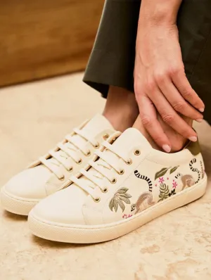 Virevolte Recycled Grain Leather Vegan Sneakers | Lemurs