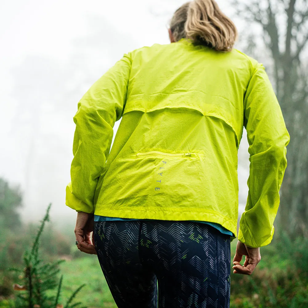 Womens Boreas Packable Jacket (Citron)