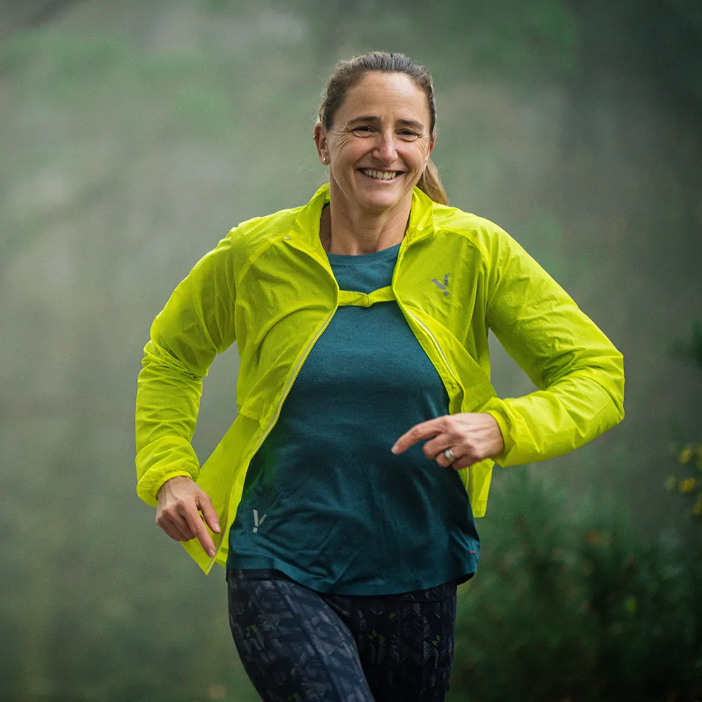 Womens Boreas Packable Jacket (Citron)